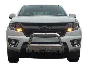 Vanguard Off-Road - VANGUARD VGUBG-1965SS-RLED Stainless Steel Bull Bar 4.5in Round LED Kit | Compatible with 15-23 Chevrolet Colorado - Image 2