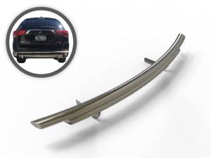 Vanguard Off-Road - Vanguard Off-Road Stainless Steel Double Layer Rear Bumper Guard VGRBG-1278-0837SS - Image 1