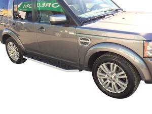 Vanguard Off-Road - VANGUARD VGSSB-0628AL Black OE Style Running Boards | Compatible with 05-09 Land Rover LR3 / 10-13 Land Rover LR4 - Image 1