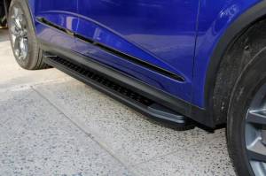 Vanguard Black F2 Style Running Boards | Compatible with 10-15 Lexus RX350/10-15 RX450H/08-13 Toyota Highlander