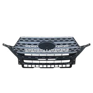 Vanguard Black OE Style Grille | Compatible with 20-23 Ford Explorer