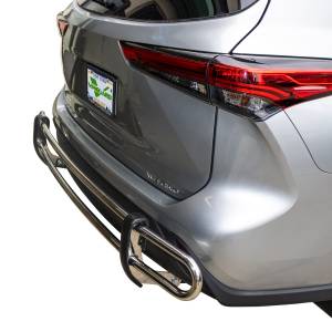 Vanguard Off-Road - Vanguard Off-Road Stainless Steel Double Tube Rear Bumper Guard VGRBG-0185-2165SS - Image 3