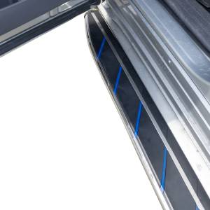 Vanguard Black F12 Style Running Boards Compatible With 21-24 Sienna