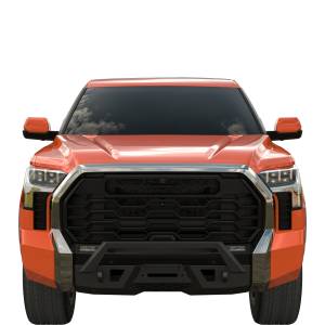 Heavy Duty Bumpers and Grilles - Front Bumpers - Vanguard Off-Road - Vanguard Black HD Bumper with Hoop Compatible With 22-24 Tundra