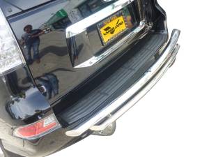 Vanguard Off-Road - Vanguard Off-Road Stainless Steel Double Layer Rear Bumper Guard VGRBG-0752-0754SS - Image 4