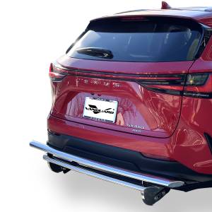 Vanguard Off-Road - Vanguard Stainless Steel Double Layer Rear Bumper Guard compatible with 22-23 Lexus NX 250 / 22-23 Lexus NX 350 / 22-23 Lexus NX 350h / 22-23 Lexus NX 450h+ - Image 3