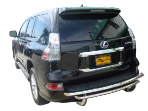 Vanguard Off-Road - VANGUARD VGRBG-1278-0754SS Stainless Steel Double Layer Rear Bumper Guard | Compatible with 10-24 Lexus GX460 / 03-09 Lexus GX470 / 03-24 Toyota 4Runner Excludes TRD Models - Image 4