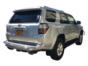 Vanguard Off-Road - VANGUARD VGRBG-1278-0754SS Stainless Steel Double Layer Rear Bumper Guard | Compatible with 10-24 Lexus GX460 / 03-09 Lexus GX470 / 03-24 Toyota 4Runner Excludes TRD Models - Image 9