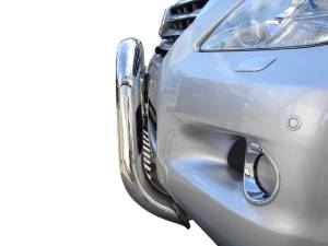 Vanguard Off-Road - Vanguard Stainless Steel Bull Bar 4.5in Round LED Kit | Compatible with 07-15 Lexus RX350 / 10-15 Lexus RX450H / 08-10 Toyota Highlander - Image 14