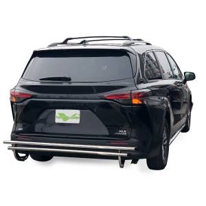 Vanguard Off-Road - Vanguard Off-Road Stainless Steel Double Layer Rear Bumper Guard VGRBG-1039-1118SS - Image 4