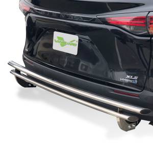 Vanguard Off-Road - Vanguard Off-Road Stainless Steel Double Layer Rear Bumper Guard VGRBG-1039-1118SS - Image 6