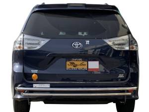 Vanguard Off-Road - Vanguard Off-Road Stainless Steel Double Layer Rear Bumper Guard VGRBG-1039-1118SS - Image 11