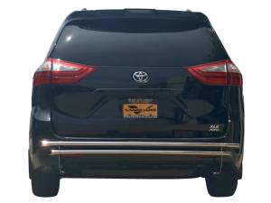 Vanguard Off-Road - Vanguard Off-Road Stainless Steel Double Layer Rear Bumper Guard VGRBG-1039-1118SS - Image 15