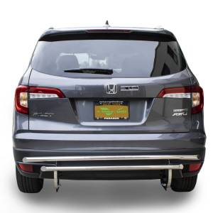 Vanguard Off-Road - VANGUARD VGRBG-0752-1191SS Stainless Steel Double Layer Rear Bumper Guard | Compatible with 16-19 Honda Pilot - Image 4