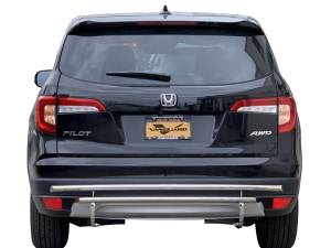 Vanguard Off-Road - VANGUARD VGRBG-0752-1191SS Stainless Steel Double Layer Rear Bumper Guard | Compatible with 16-19 Honda Pilot - Image 9