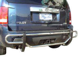 Vanguard Off-Road - Vanguard Off-Road Stainless Steel Double Tube Rear Bumper Guard VGRBG-0353-1122SS - Image 3
