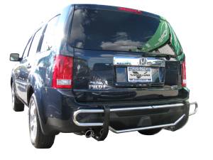Vanguard Off-Road - Vanguard Off-Road Stainless Steel Double Tube Rear Bumper Guard VGRBG-0353-1122SS - Image 4