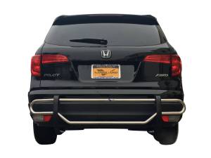 Vanguard Off-Road - Vanguard Off-Road Stainless Steel Double Tube Rear Bumper Guard VGRBG-0353-1122SS - Image 6