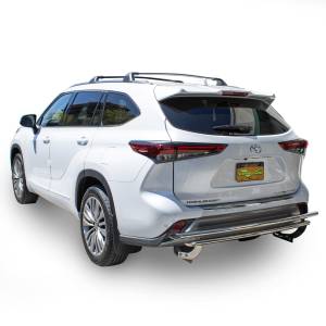 Vanguard Off-Road - Vanguard Off-Road Stainless Steel Double Layer Rear Bumper Guard VGRBG-1236-1237SS - Image 3