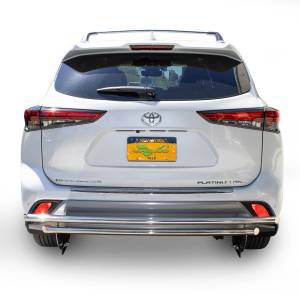 Vanguard Off-Road - Vanguard Off-Road Stainless Steel Double Layer Rear Bumper Guard VGRBG-1236-1237SS - Image 2