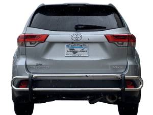 Vanguard Off-Road - Vanguard Off-Road Stainless Steel Double Tube Rear Bumper Guard VGRBG-0185SS - Image 4