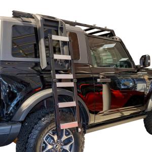 Vanguard Off-Road - Vanguard Off-Road Black Powdercoat Craftsmen Roof Rack VGRR-2469-KIT - Image 3