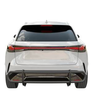 Vanguard Off-Road - Vanguard Off-Road Black Powdercoat Double Tube Rear Bumper Guard VGRBG-1049-2451BK - Image 1