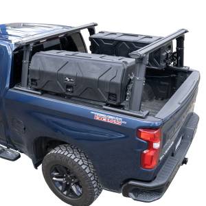 Vanguard Off-Road - Vanguard Off-Road Black Powdercoat Bed Rack with Tool Box VGBR-2487-2491AL - Image 4