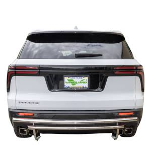 Vanguard Off-Road - Vanguard Off-Road Stainless Steel Double Layer Rear Bumper Guard VGRBG-1018-1348SS - Image 2