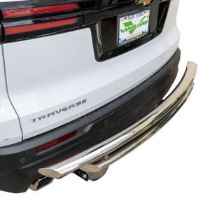 Vanguard Off-Road - Vanguard Off-Road Stainless Steel Double Layer Rear Bumper Guard VGRBG-1018-1348SS - Image 5