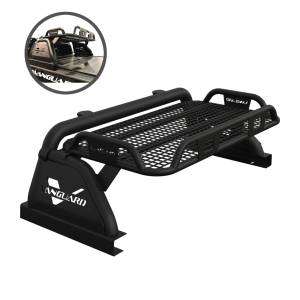 Vanguard Off-Road Black Powdercoat Raven Bed Bar 2.5in Cube LED Light Kit VGRB-1975BK-LED