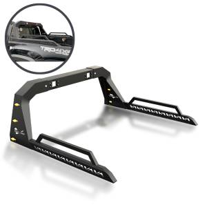 Vanguard Off-Road Black Powdercoat Delta Bed Bar VGRB-2131BK