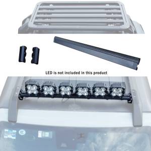 Vanguard Off-Road - Vanguard Off-Road Black Powdercoat Craftsmen Roof Rack VGLB-2472BK - Image 2