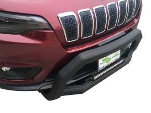 Vanguard Off-Road - Vanguard Off-Road Black Powdercoat Optimus Wide Bull Bar 20in LED Kit VGUBG-1890-1182BK-20LED - Image 3