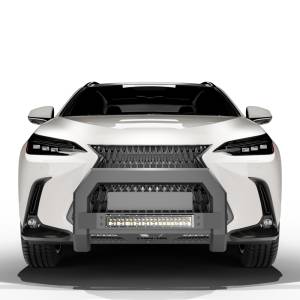 Vanguard Off-Road Black Powdercoat Vantage Bull Bar VGUBG-2143-2282BK-LED