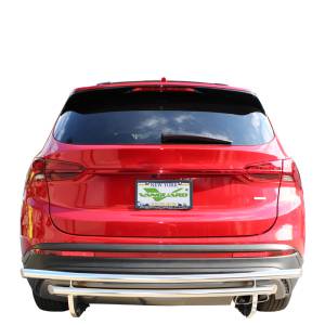 Vanguard Off-Road Stainless Steel Double Layer Rear Bumper Guard VGRBG-1031-1970SS