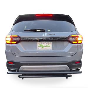 Vanguard Off-Road Black Powdercoat Double Layer Rear Bumper Guard VGRBG-1883-1274PBK