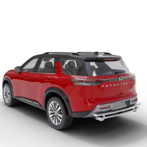 Vanguard Off-Road - Vanguard Off-Road Stainless Steel Double Layer Rear Bumper Guard VGRBG-2165-1996SS - Image 2