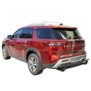 Vanguard Off-Road - Vanguard Off-Road Black Powdercoat Double Layer Rear Bumper Guard VGRBG-2514-1996BK - Image 2