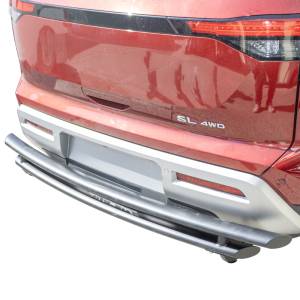 Vanguard Off-Road - Vanguard Off-Road Black Powdercoat Double Layer Rear Bumper Guard VGRBG-2514-1996BK - Image 3