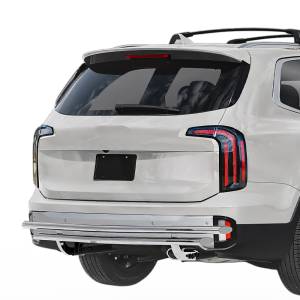 Vanguard Off-Road - Vanguard Off-Road Stainless Steel Double Layer Rear Bumper Guard VGRBG-AOCA-BEHBSS - Image 2