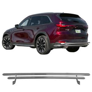 Vanguard Off-Road Stainless Steel Double Layer Rear Bumper Guard VGRBG-OGGI-BEECSS