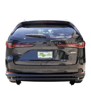 Vanguard Off-Road Black Powdercoat Double Layer Rear Bumper Guard VGRBG-ACEO-BEECBK