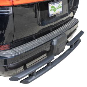 Vanguard Off-Road - Vanguard Off-Road Black Powdercoat Double Layer Rear Bumper Guard VGRBG-BECGBK - Image 3