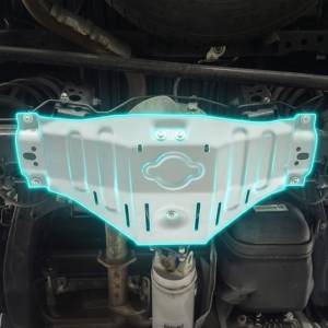 Vanguard Off-Road - Vanguard Off-Road White Rear Skid Plate VGSKD-BEIHAL - Image 2