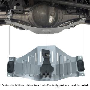 Vanguard Off-Road - Vanguard Off-Road White Rear Skid Plate VGSKD-BEIHAL - Image 4